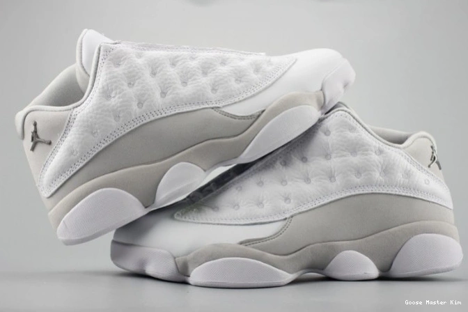 LowPure Money Air mens Jordan 13 310810-100 white 0608